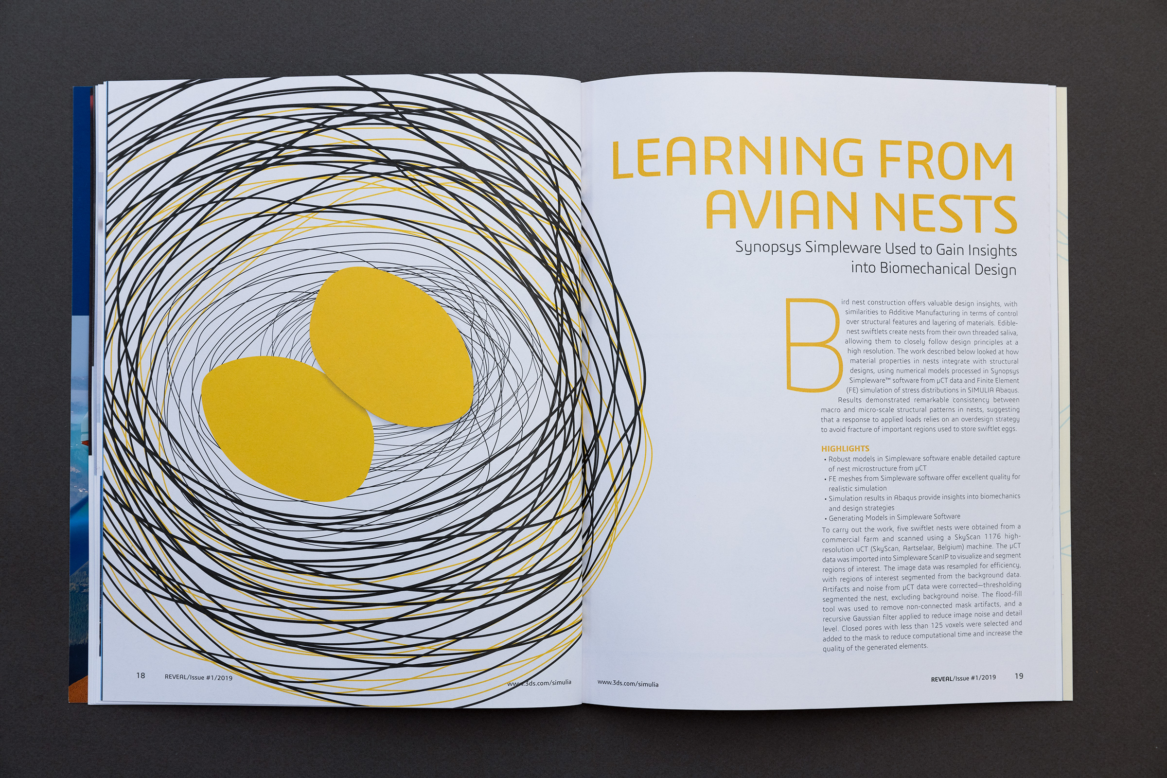 magazine layout
