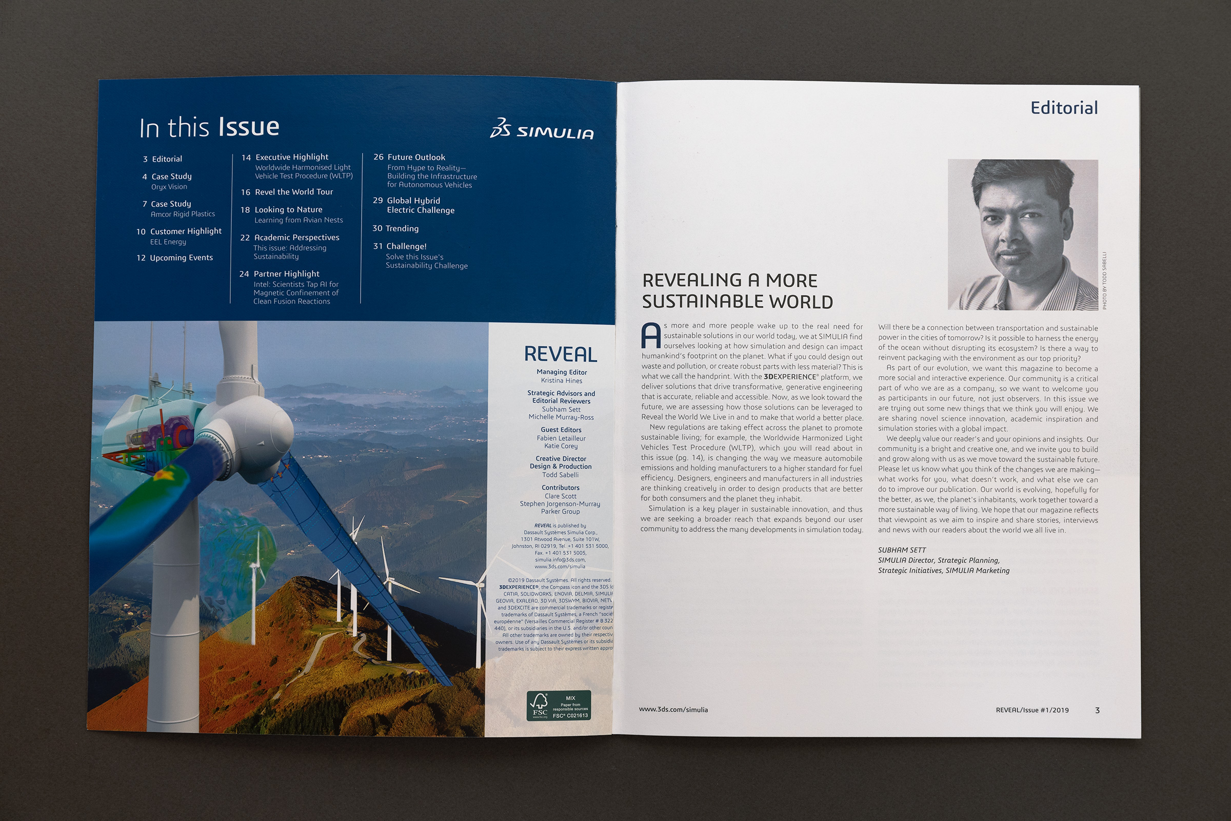 magazine layout